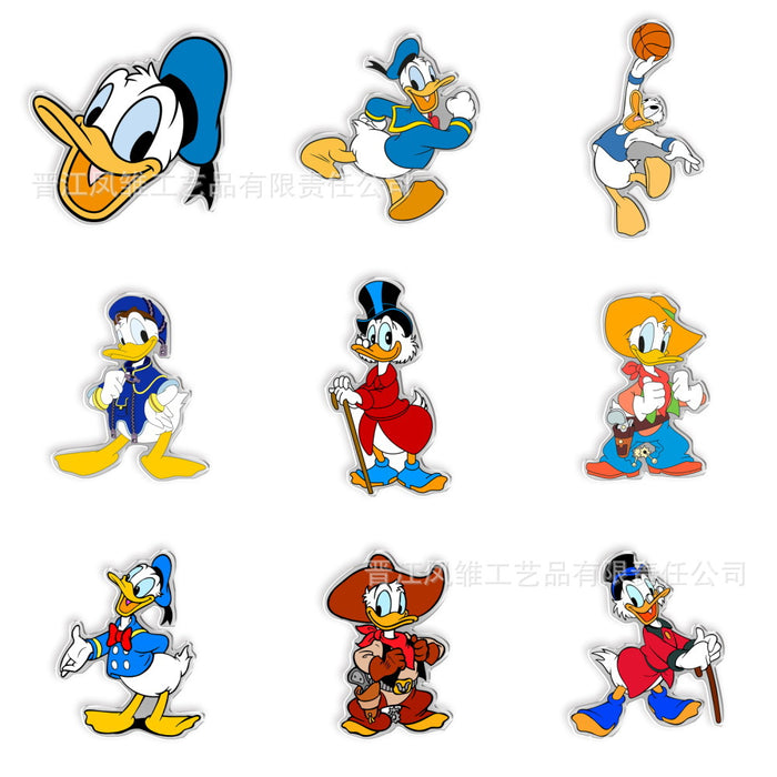 Wholesale 50pcs Acrylic beach shoe buckle decorative accessories