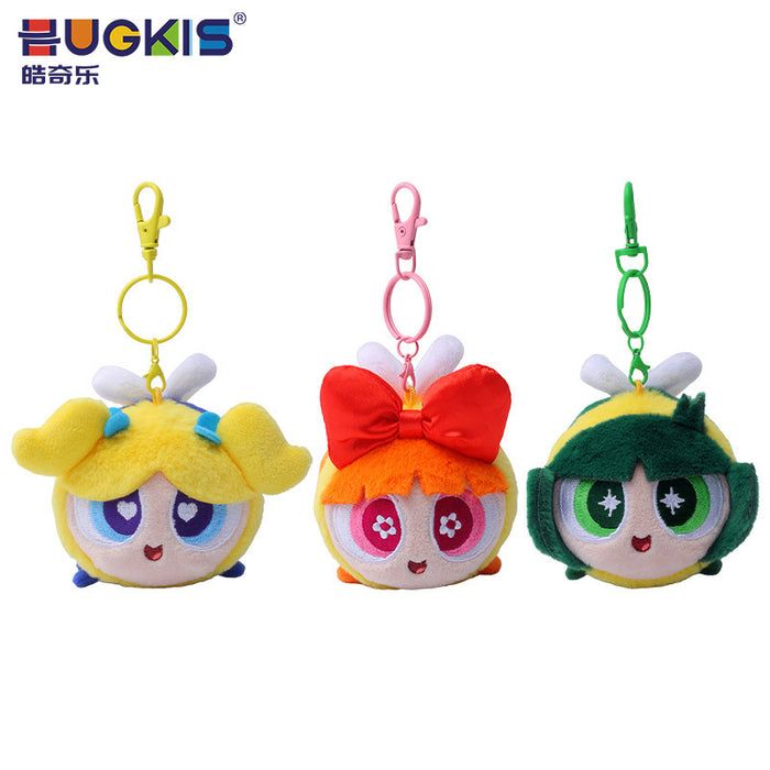 Wholesale Cute plush cartoon wing keychains