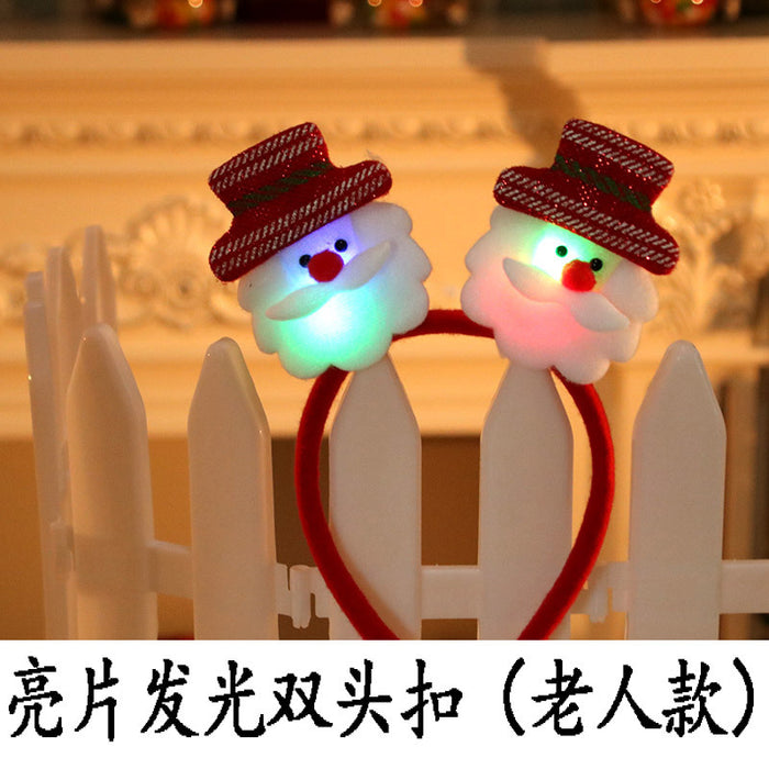 Wholesale Christmas Luminous Headbands,  Christmas Party Headbands