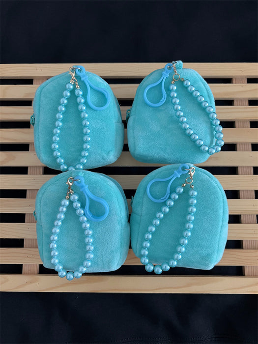 Wholesale Cute cartoon plush wallet,  easy to carry and can be attached to your bag.