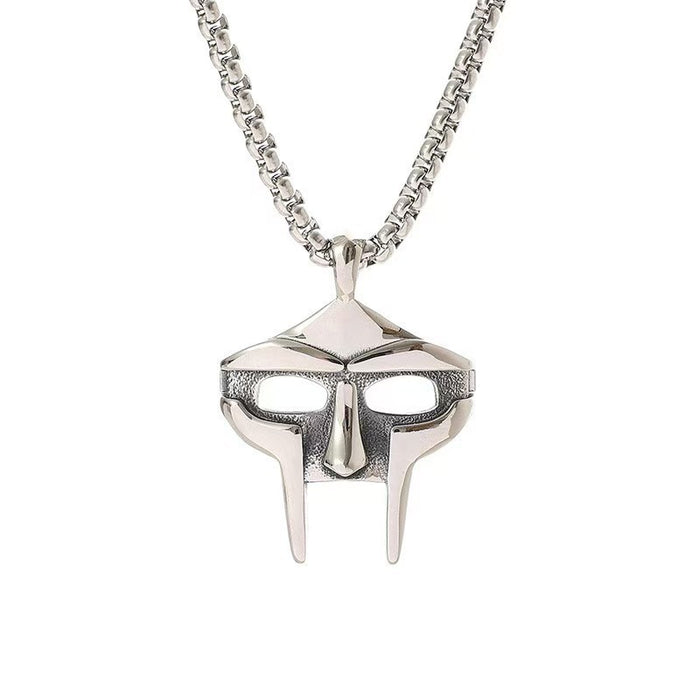Wholesale Mask necklace pendant, stainless steel personalized necklace