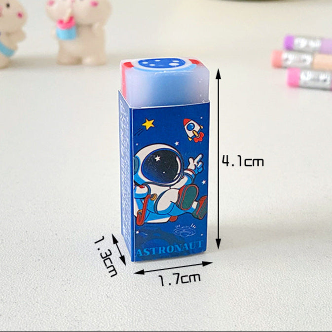 Wholesale Creative cartoon eraser children's less dandruff painting cutting eraser Primary School students sandwich eraser cute stationery