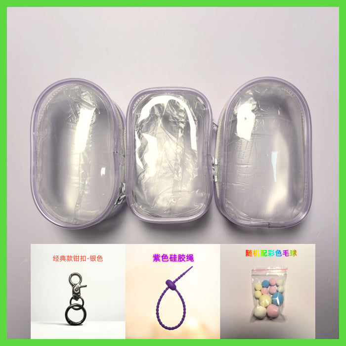Wholesale Walking Baby Bag  Display Outgoing Bag PVC Transparent Capsule Baby Bag