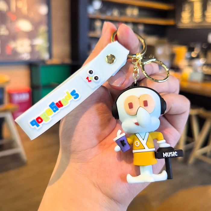 Wholesale Rubber Keychain Car Key Accessory Boutique Resale Gift