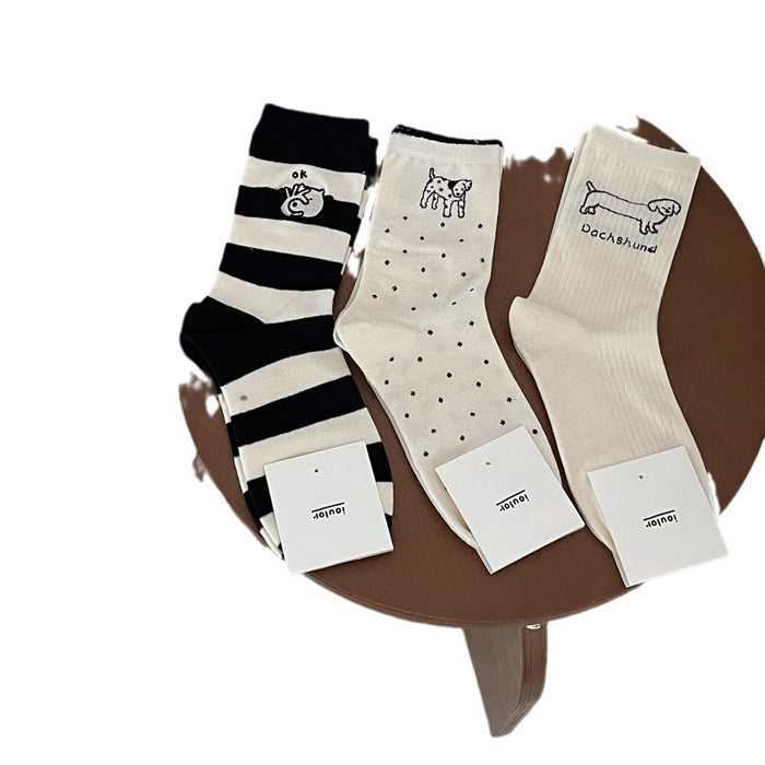 Wholesale Pile socks, casual socks, college style, tube socks