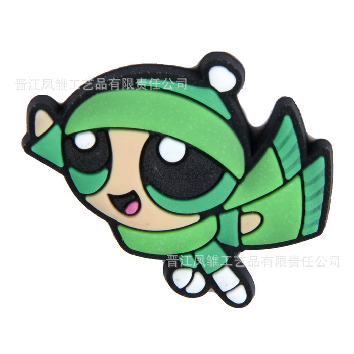 Wholesale 50pcs Cute cartoon Shoes Charms