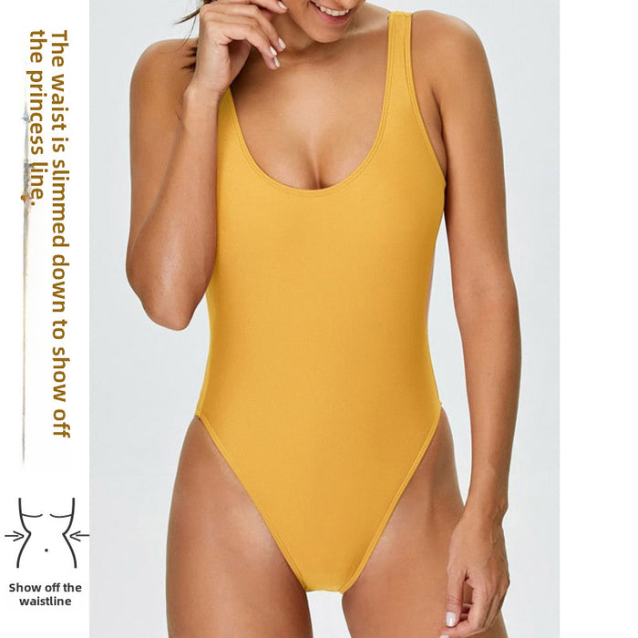 Wholesale Solid color premium triangle hot spring sexy swimsuit