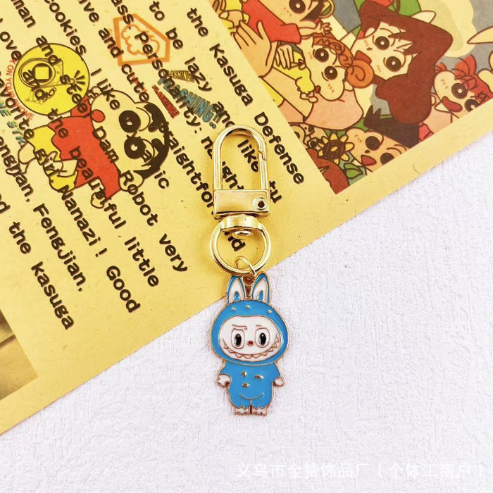 Wholesale Cartoon Couple Keychain Pendant Alloy Fashion Toy Bag Ornament Doll Cute Gift