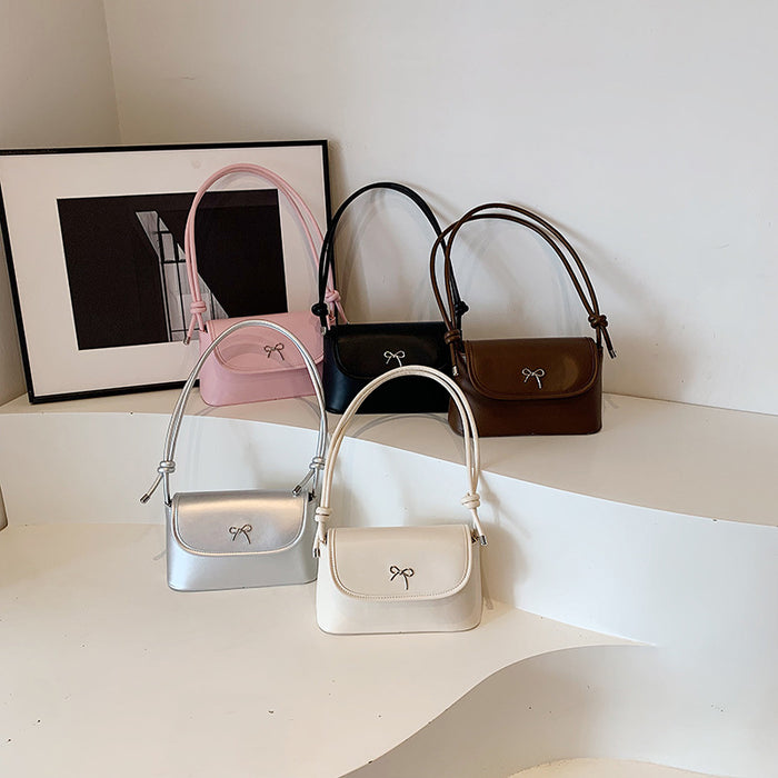 Wholesale New personalized crossbody bag, fashionable and simple single shoulder underarm small square bag