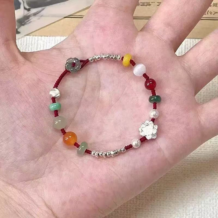 Wholesale Red Rope Bracelet Women's Handheld Jewelry