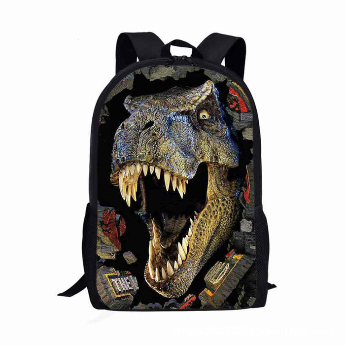 Wholesale Kids Dinosaur Print Backpack Children Bag JDC-BP-XiaM001