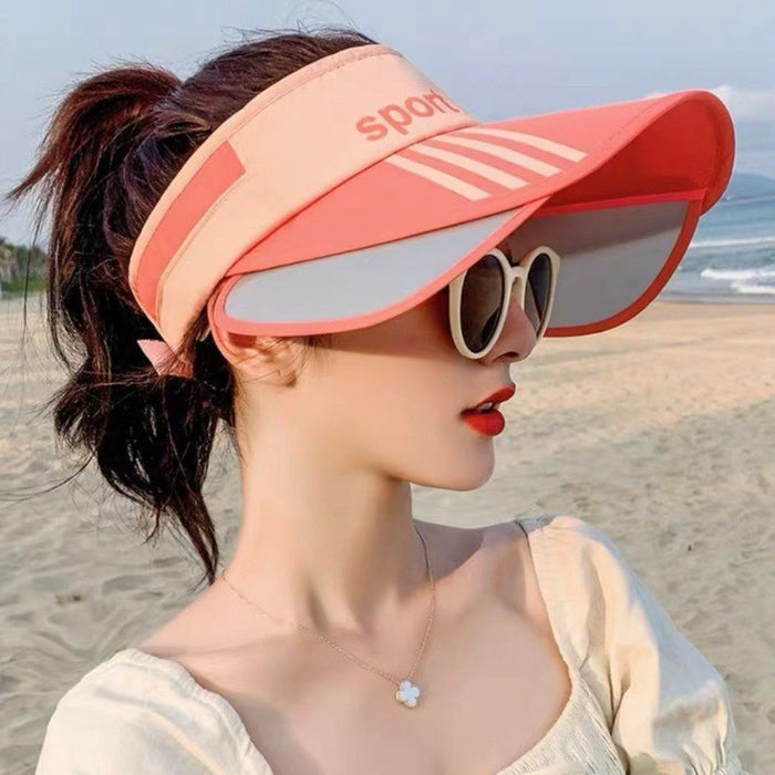 Wholesale Summer sun hat, sun protection, face protection, sun hat, sun protection, empty top hat, UV protection