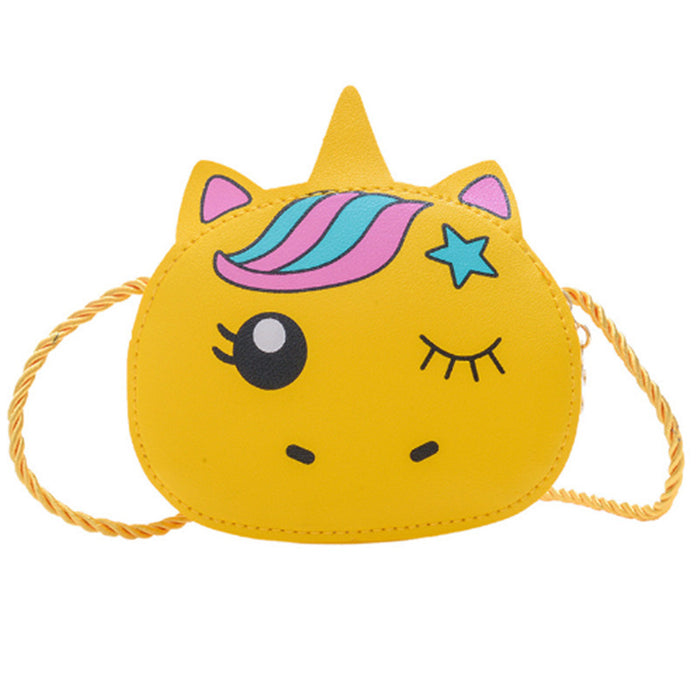 Wholesale New children's bag crossbody bag girl cute cartoon fashion shoulder bag change bag