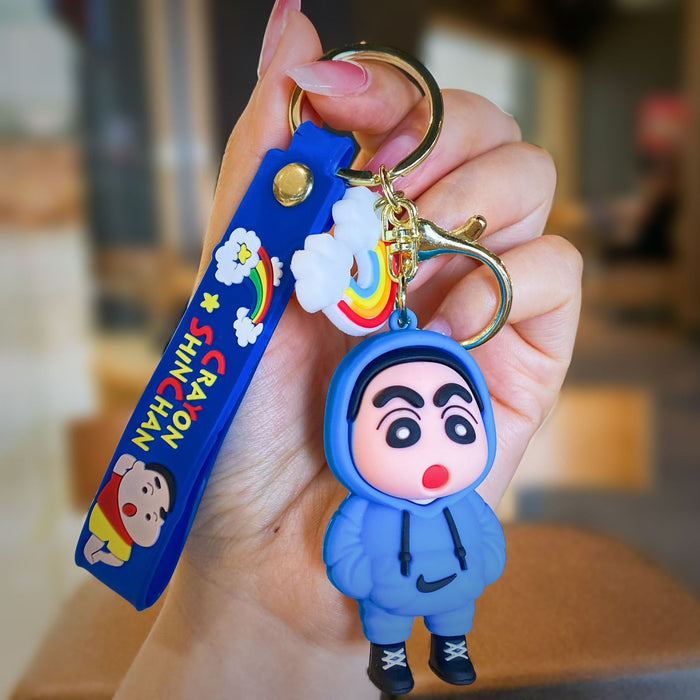 Wholesale Cartoon Silicone Doll Keychain JDC-KC-MingT037