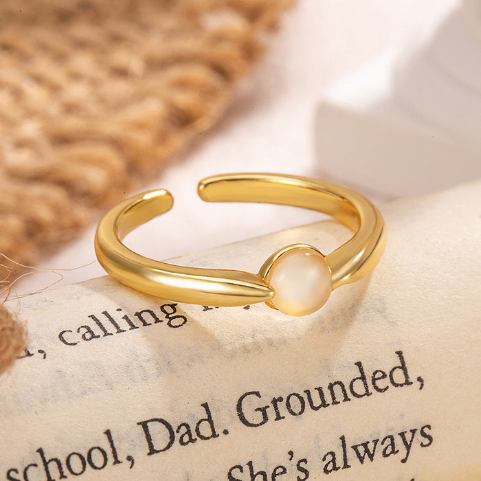 Wholesale Simple and versatile commuting temperament, index finger opening ring