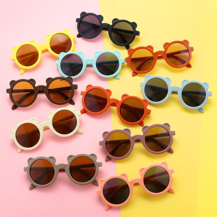 Wholesale Children's cartoon sunglasses, UV resistant sunglasses, and sunscreen glasses