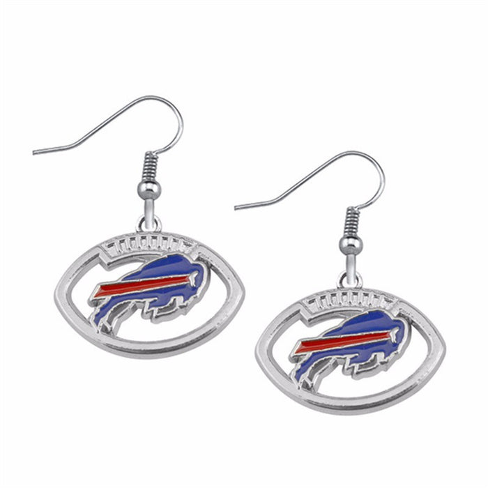 Wholesale Team Earrings Football Shape Earrings
