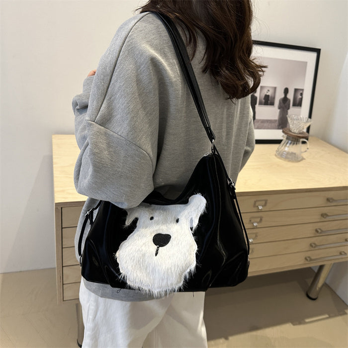 Wholesale Leisure commuting large capacity backpack, stylish and simple single shoulder underarm tote bag