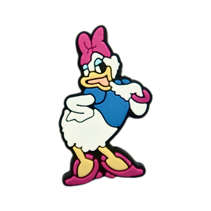 Wholesale New Cartoon Series PVC Soft Rubber Hole Shoes, Flower Shoes, Buckles, Cartoon Garden Shoes, Decorative Accessories