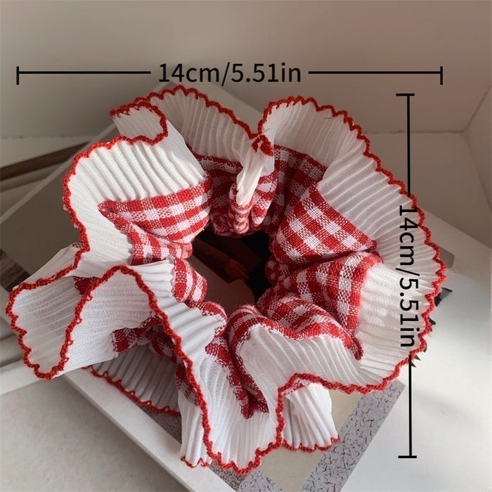 Wholesale Three-dimensional Flower Lace Hair Tie JDC-HS-Meiyu001