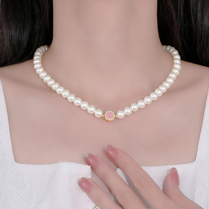 Wholesale Pearl Necklace JDC-NE-SMT003