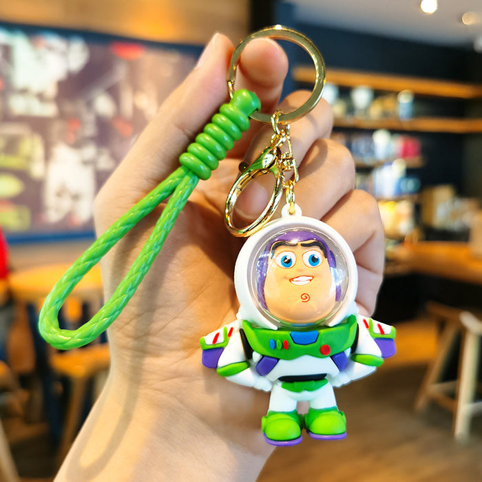 Wholesale Silicone Cartoon Doll Keychain JDC-KC-Tingm151