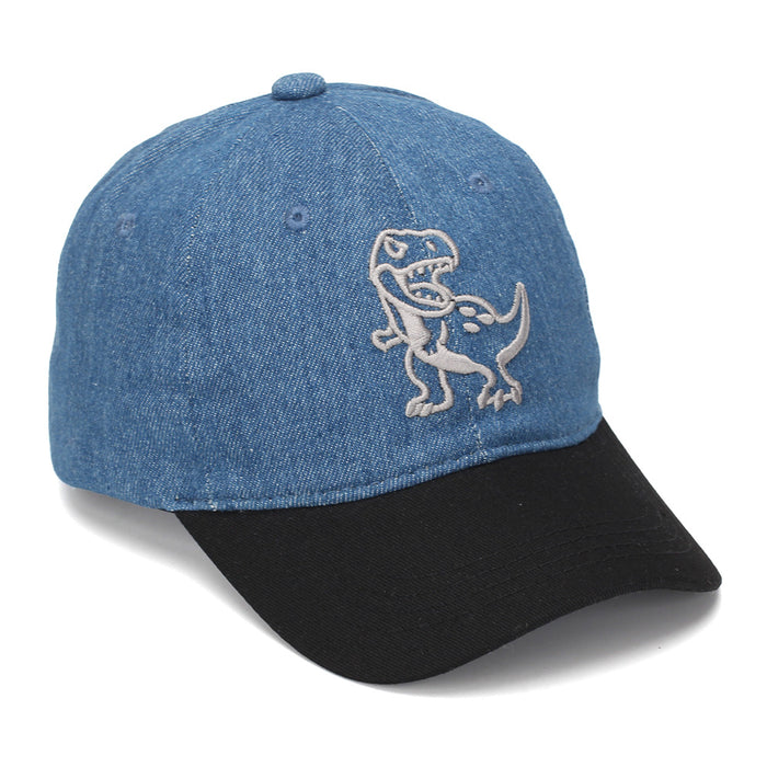 Wholesale Trendy Kids Dinosaur Embroidery Baseball Cap Sun Hat for Outdoor Casual