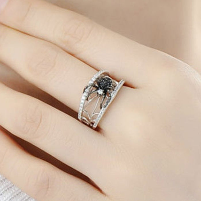 Wholesale 925 silver Black  Ring
