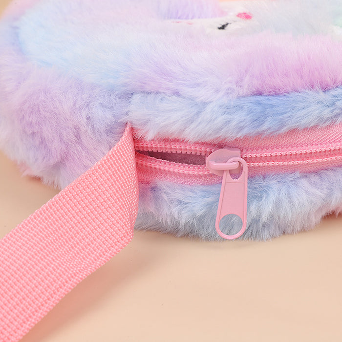 Wholesale Cartoon Cute Children' s Plush Small Shoulder Bag