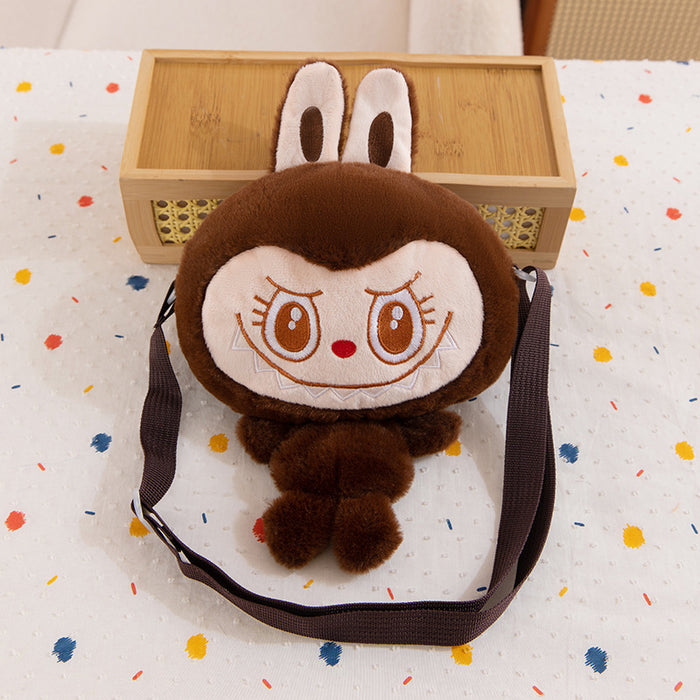 Wholesale Plush Bag Cartoon Children' s Coin Purse  Cute Bunny Doll Crossbody Shoulder Bag