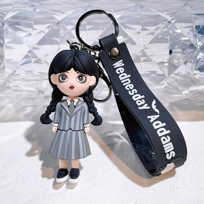 Wholesale Doll PVC Plastic Keychain JDC-KC-QiChao021
