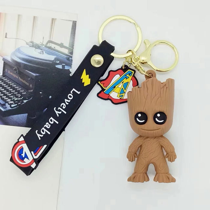Wholesale  Creative Cartoon Keychain Pendant Bag Car Keychain Accessories Gift