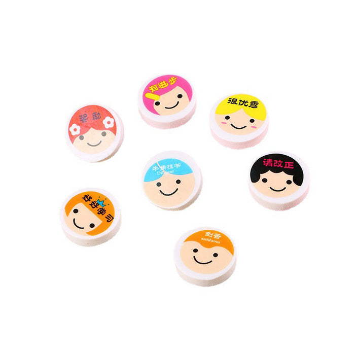 Wholesale Cute Rubber with Words and Expressions JDC-ER-Liuj001