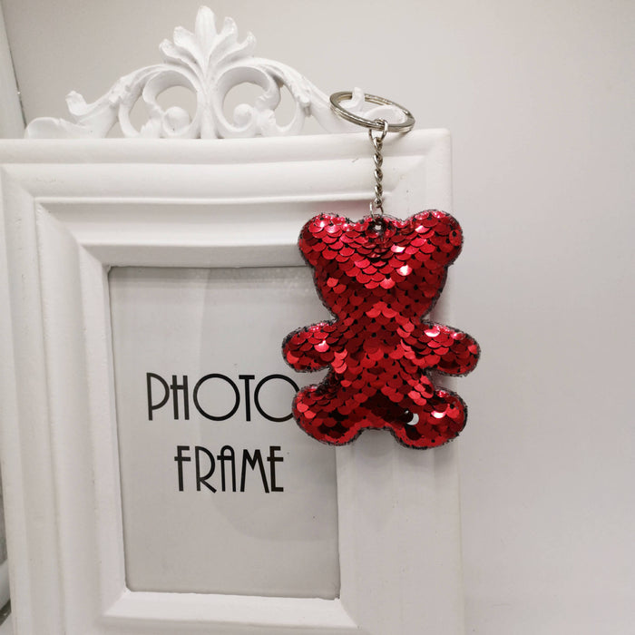 Wholesale Keychain Reflective Bag Pendant Car Keychain