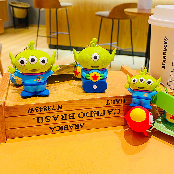 Wholesale Cartoon Cute Doll Student Backpack Pendant Creative Car Keychain