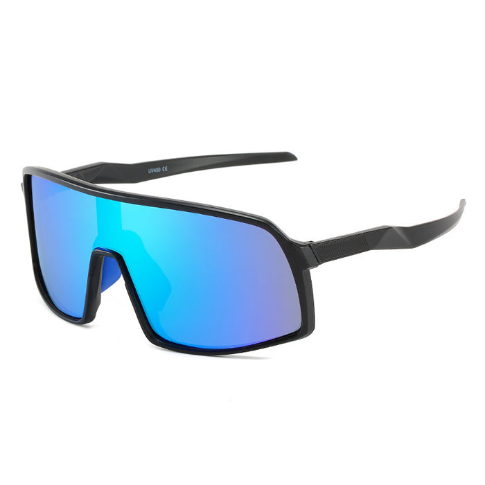 Wholesale Transparent color changing cycling glasses, fashionable polarized sunglasses, windproof outdoor sports sunglasses