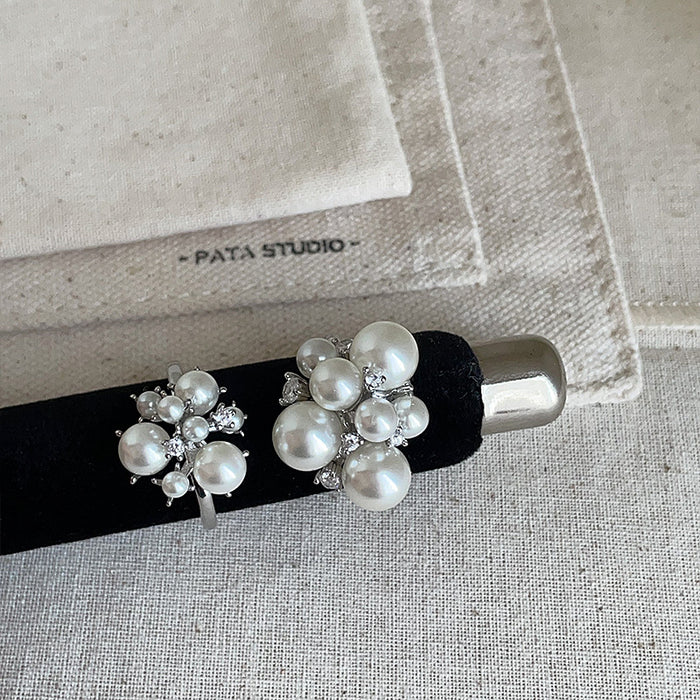 Wholesale Starry Sky Metal and Pearl Ring