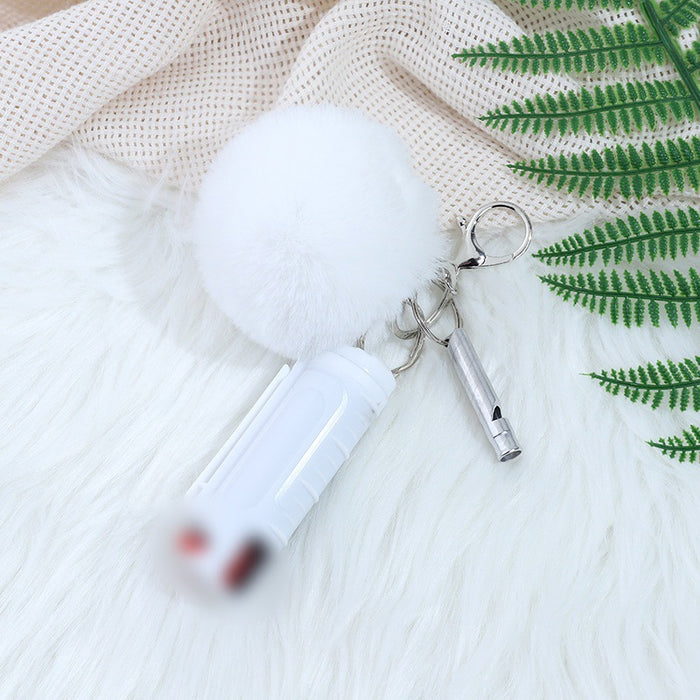 Wholesale Portable Multifunctional Fur Ball Keychain JDC-KC-Jinl006