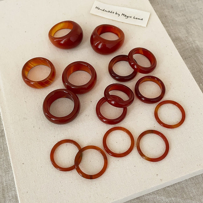 Wholesale Ring for women, niche retro personality, simple and versatile temperament, fashionable ring