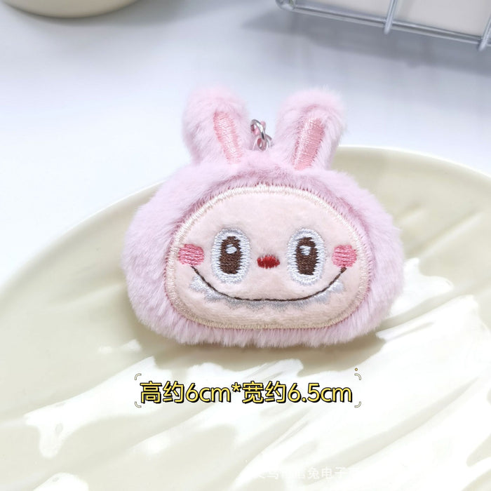 Wholesale Cute cartoon doll brooch rabbit bag key chain pendant plush small pendant