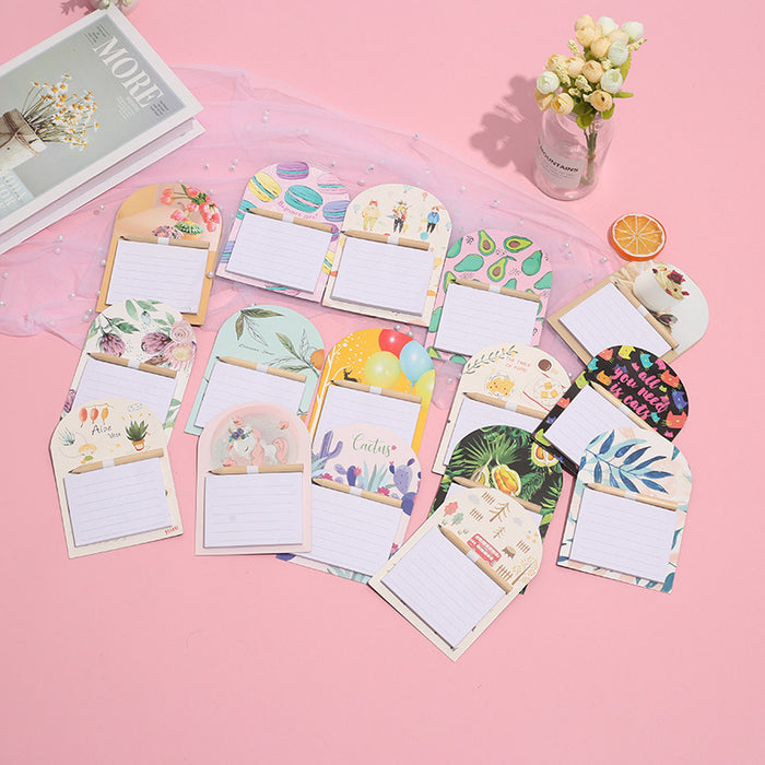 Wholesale Creative magnetic message board notepad tear cute notepad