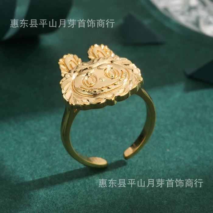 Wholesale Cartoon Cute Ring Niche Personality Versatile