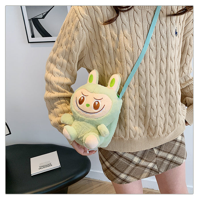 Wholesale Plush Cartoon Doll Single-Shoulder Crossbody Bag