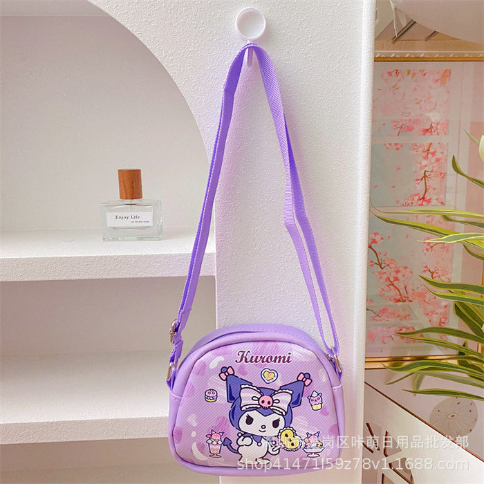 Wholesale Cute Crossbody Bag Children' s Casual Small Leather Bag Cartoon Key Change Storage Bag