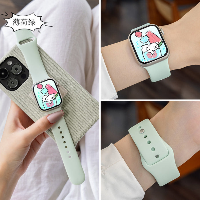 Wholesale iwatch watch strap silicone