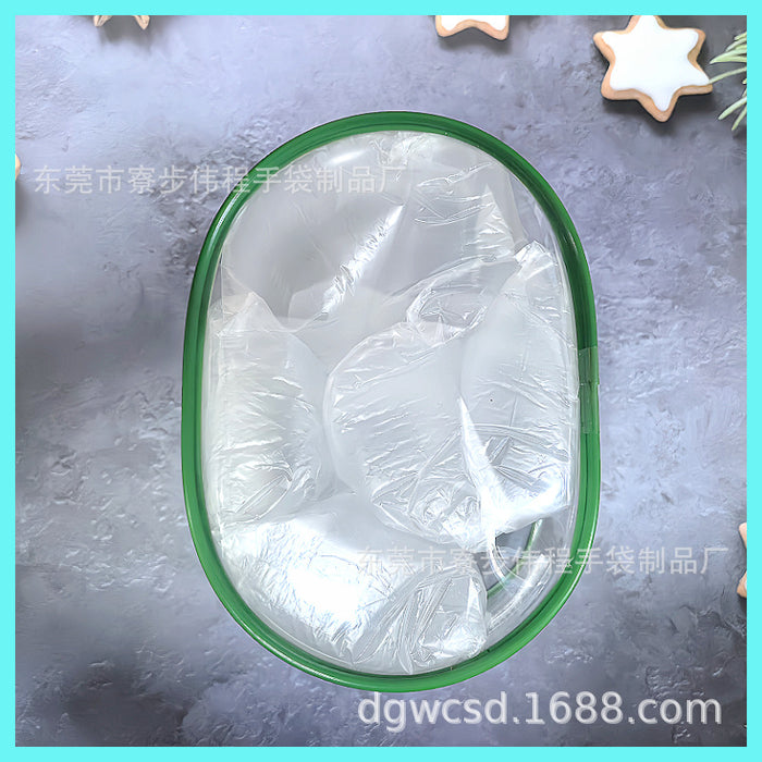 Wholesale 15CM Doll Bag Double Zipper Thickened PVC Transparent Waler Bag