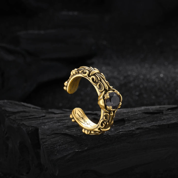 Wholesale Retro niche ring, fashionable, versatile, high-end, open index finger ring