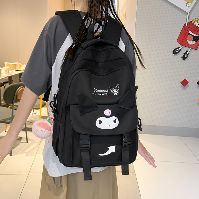 Wholesale Nylon Cute Cartoon Print Backpack JDC-BP-YuanDuo074
