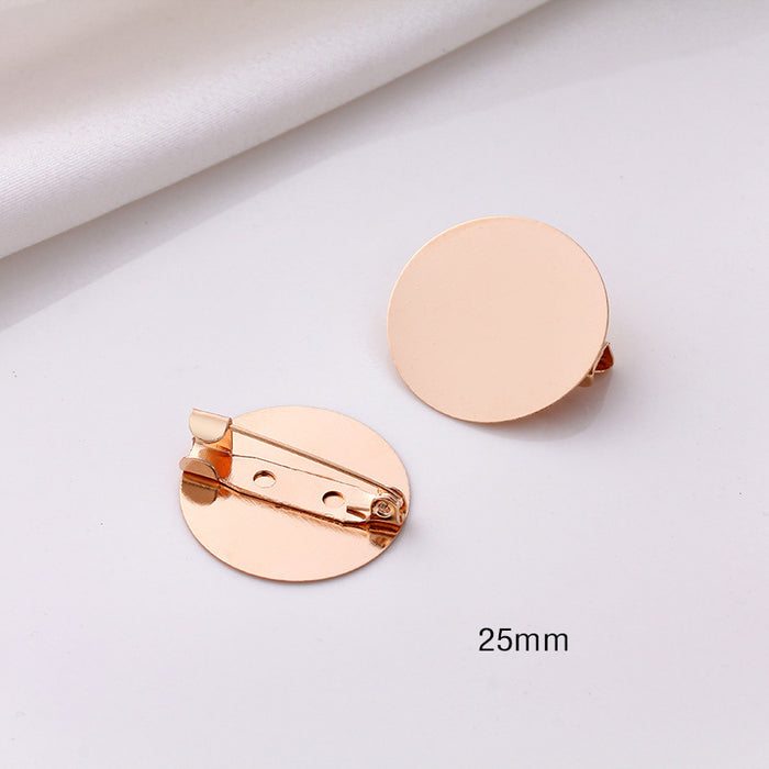 Wholesale Brooch Accessories Tray Pin Buckle Brooch Accessories Corsage