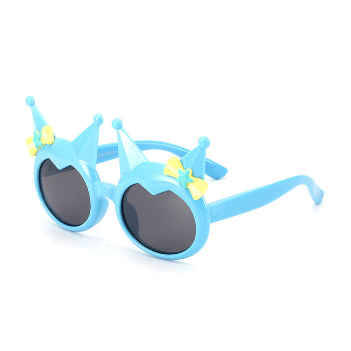 Wholesale Children's sunglasses, cute sun protection and sunshade glasses, fashionable sunglasses for little girls, and new glasses for baby girls